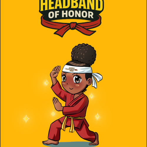 HEADBAND OF HONOR BACK OF CARD